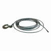 Câble en acier avec crochet Ø8mm 8,5m