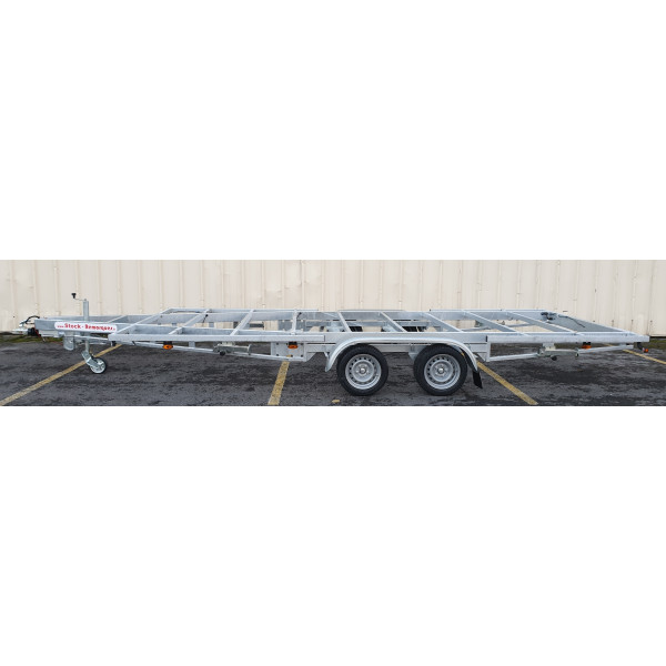 Aanhangwagen voor Tiny House 5M40 Platform - 3T5 (2 assen van 1800kg)