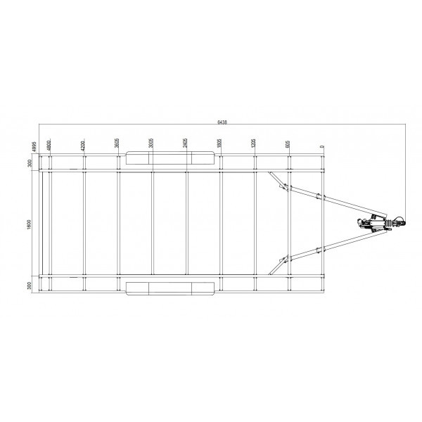 copy of RTH 5m x 2m20 - 2700kg - Remorque Tiny House