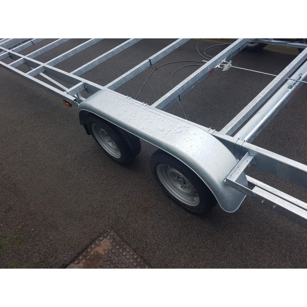 Aanhangwagen voor Tiny House 5M40 Platform - 3T5 (2 assen van 1800kg)