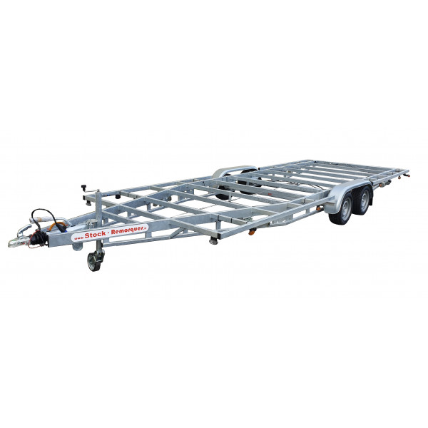 6m60 2 assen 1800kg - Aanhanger voor Tiny House