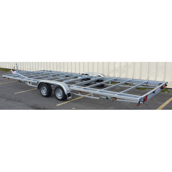 6m60 2 assen 1800kg - Aanhanger voor Tiny House