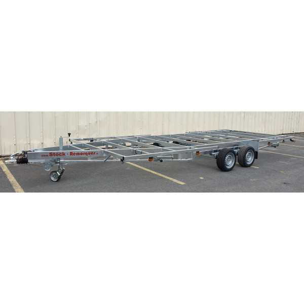 6m00 2 axles 1800kg - Trailer for Tiny House