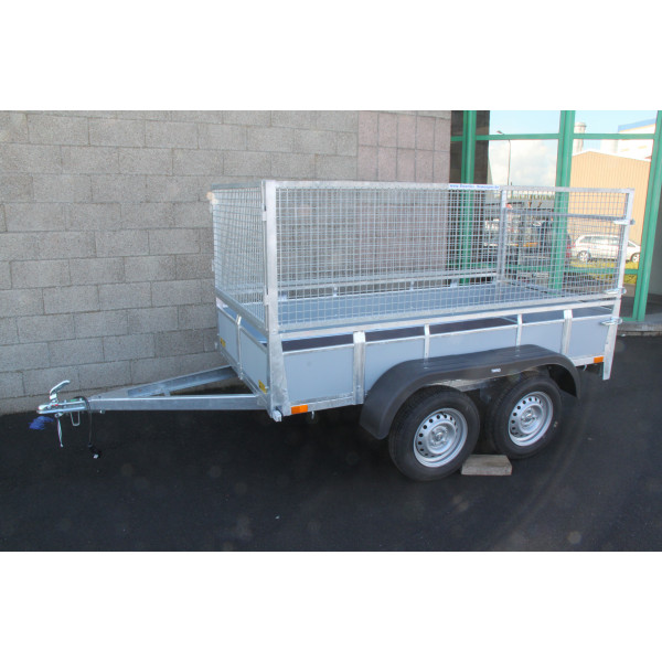2m57x1m32 wire mesh for Twins wooden trailer