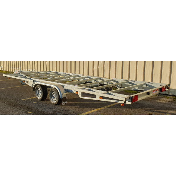 6m00 2 assen 1800kg - Trailer voor Tiny House