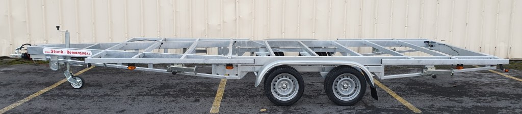 5m40 2 essieux 1800kg - Remorque pour Tiny House