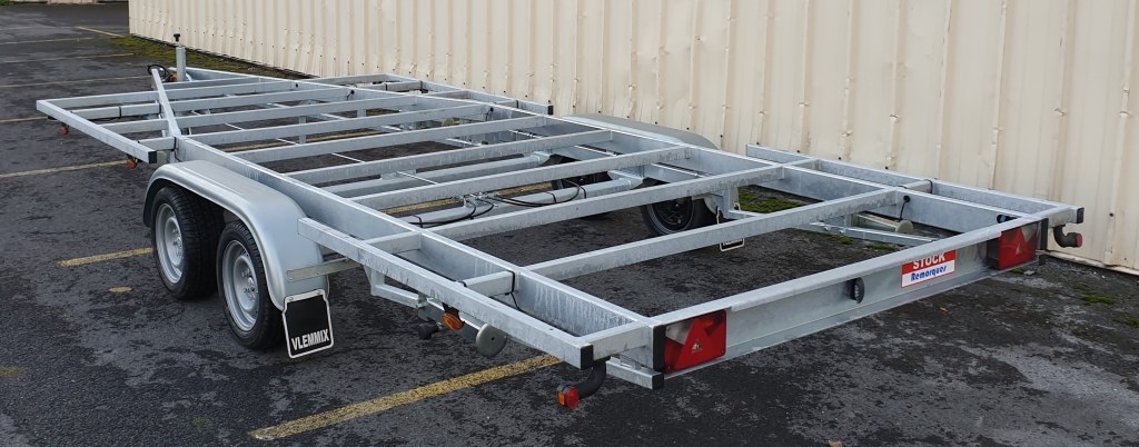5m40 2 essieux 1800kg - Remorque pour Tiny House