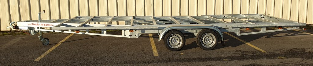 6m00 2 assi 1800kg - Rimorchio per Tiny House