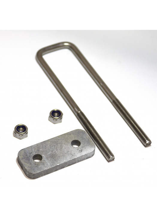 Kit 8 brides Inox avec plaquettes