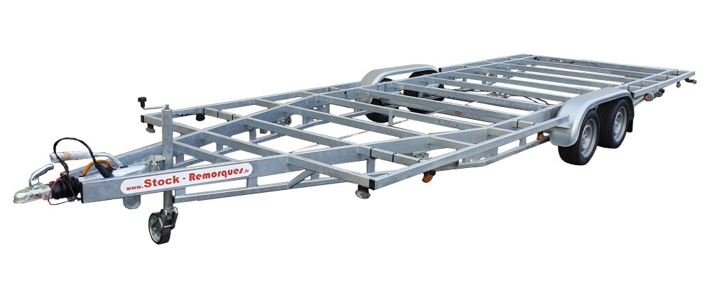 6m60 2 essieux 1800kg - Remorque pour Tiny House