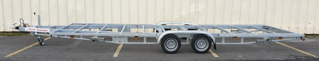 6m60 2 essieux 1800kg - Remorque pour Tiny House