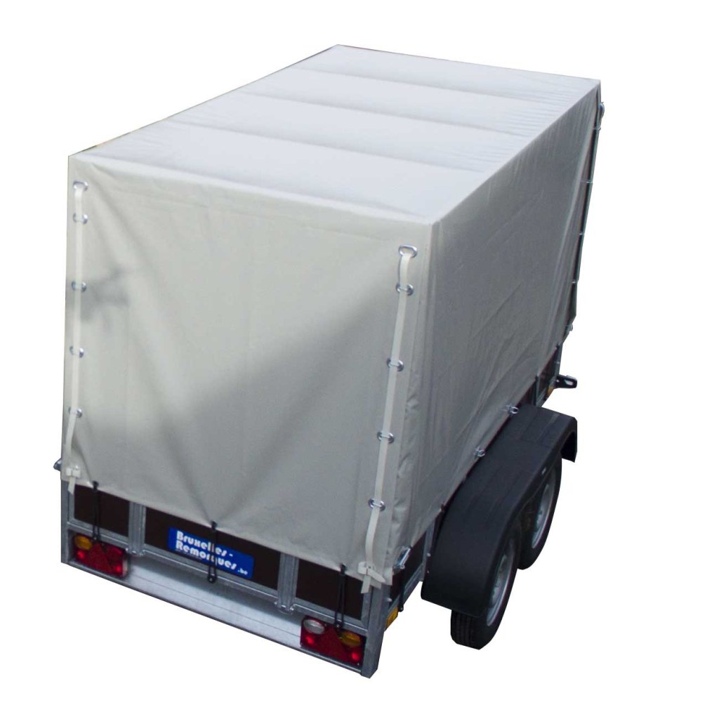 Bâche Haute pour Twins Trailer type bois 3m07x1m57