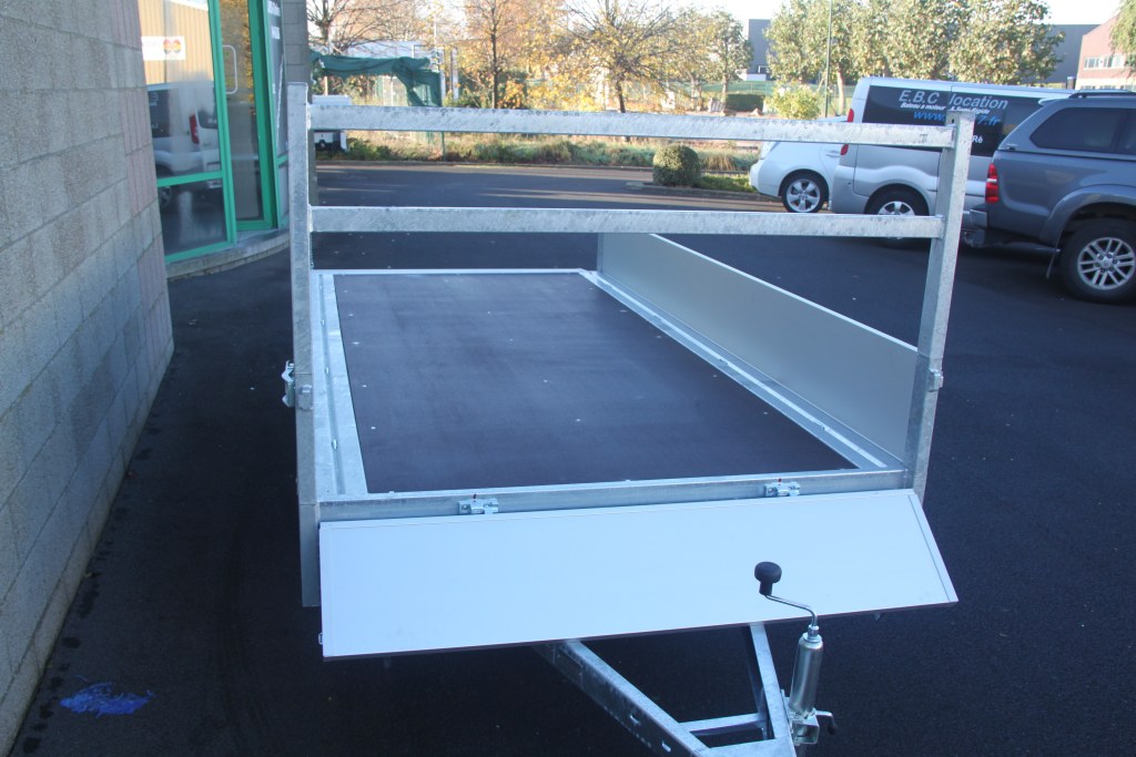 remorque plateau 310x156x30CM 750kg
