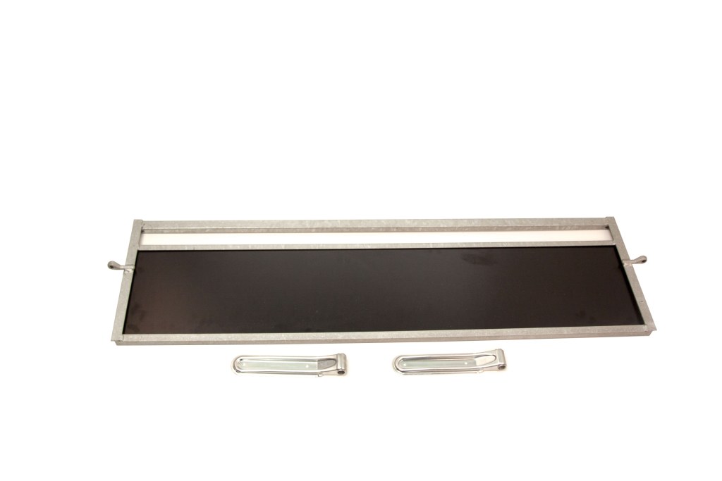 Ridelle arrière pour remorque BW STD, 132.8 cm de large