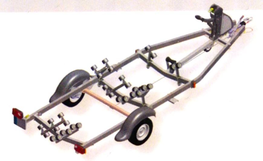 Satellite-multi rouleaux-1 essieu-1600kg