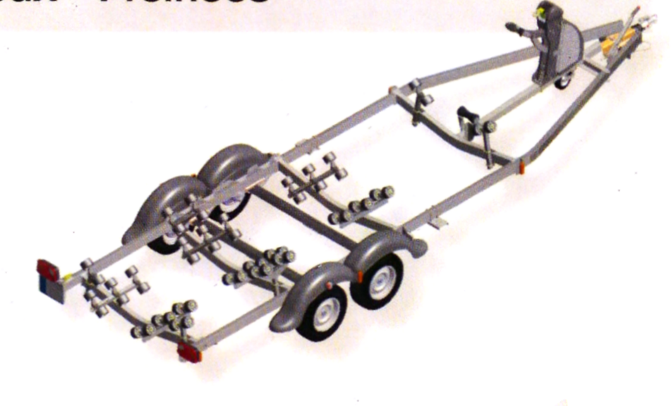 Satellite-multi rouleaux- 2 essieux-1800kg