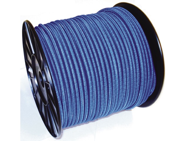 élastique pour bache -dia. 6mm bleu