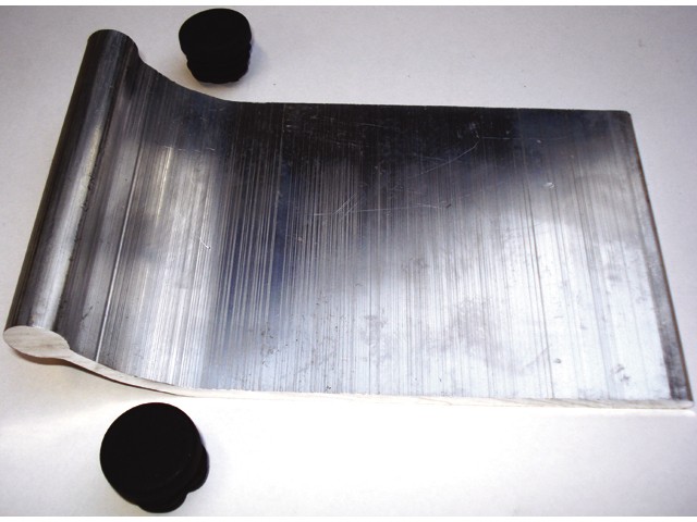 Profile aluminium pour verouillage rampe