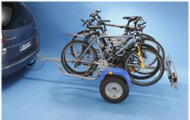 Remorque 4 vélos (électriques)