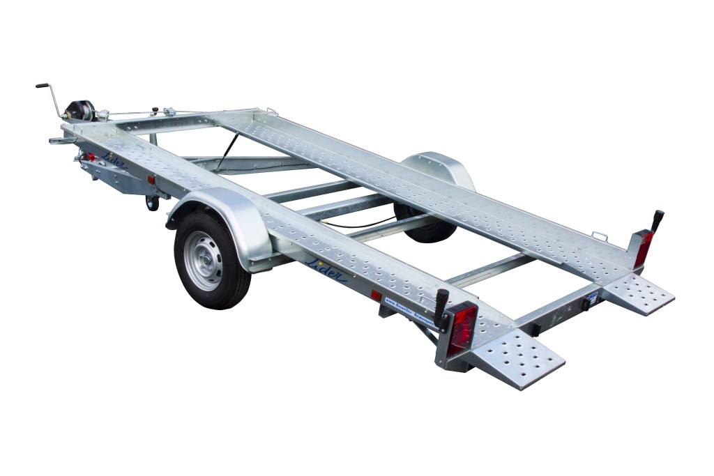 Porte voiture 1300kg + 2cales roues + treuil