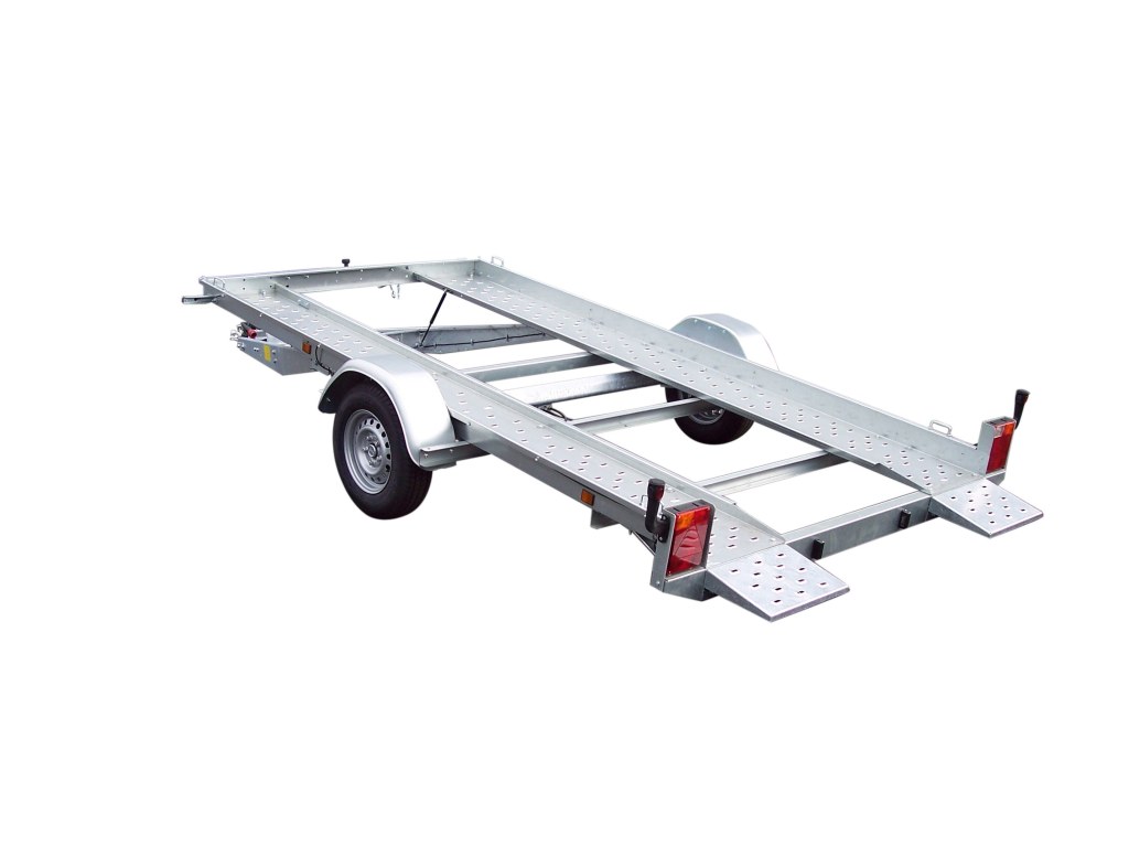Porte voiture 1300kg + 2cales roues + treuil