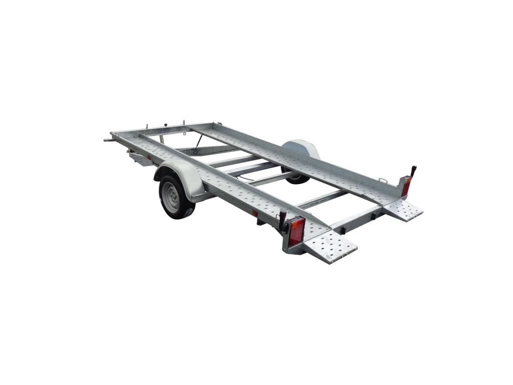 Porte voiture 1600kg + 2 cales roues + treuil