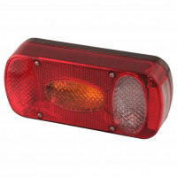 Rear lamp Aspöck Midipoint II right 5-pole centre plug