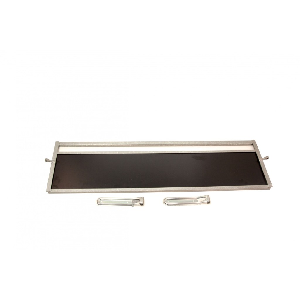 Ridelle arrière pour remorque BW STD, 128 cm de large