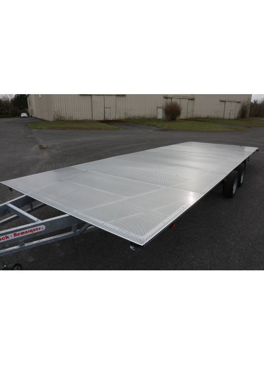 Plancher tole galvanisée perforée anti-rongeur — 10 m