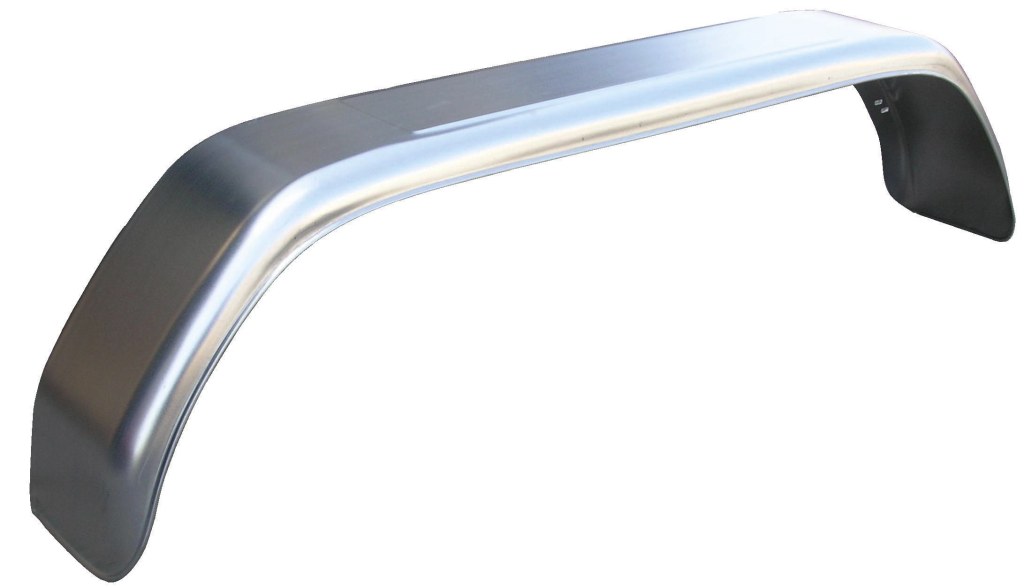 Garde boue métal 260mm x 1500mm modèle angulaire