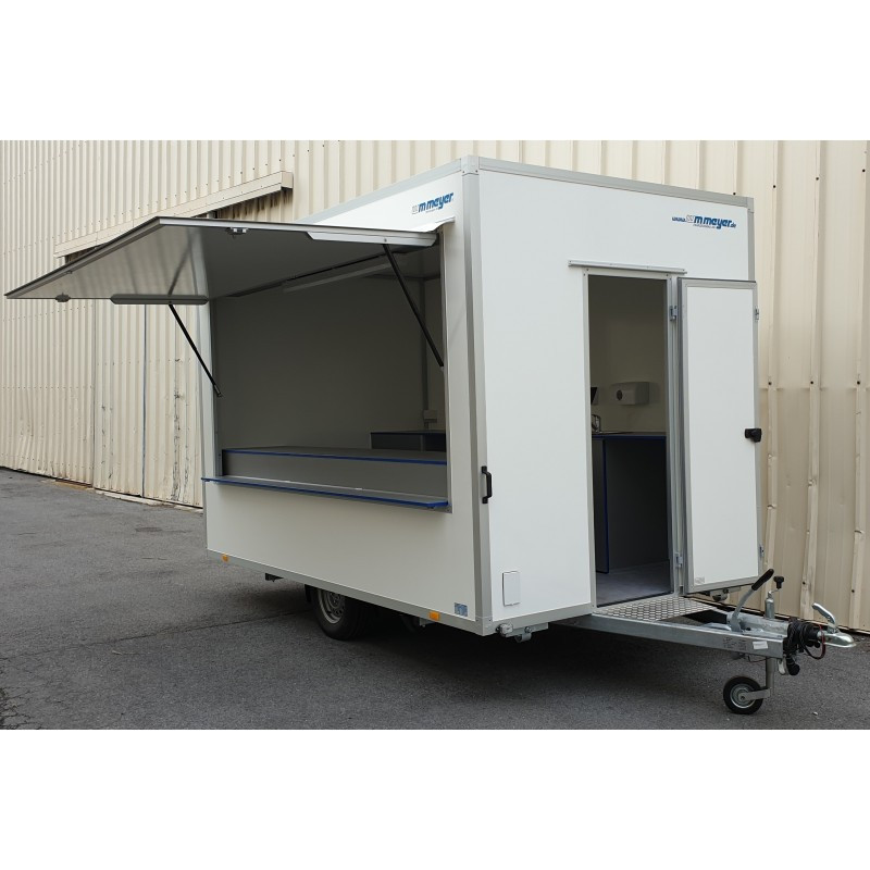 Snack Food Counter Trailer