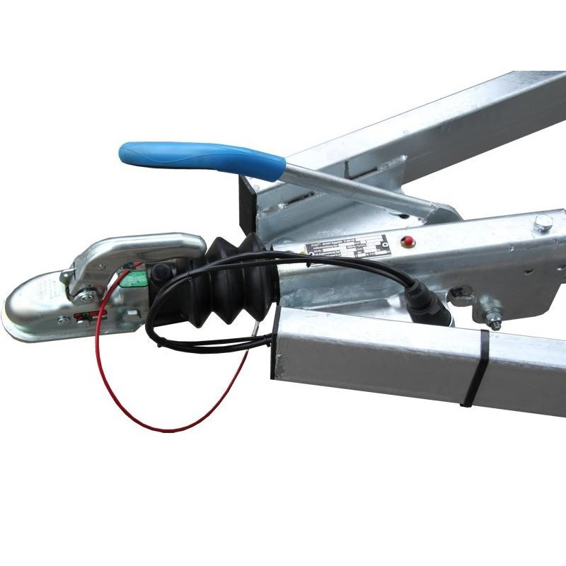 7m-2m20 2x1800kg - 3500 kg - VLEMMIX - Remorque Porte-Bateau