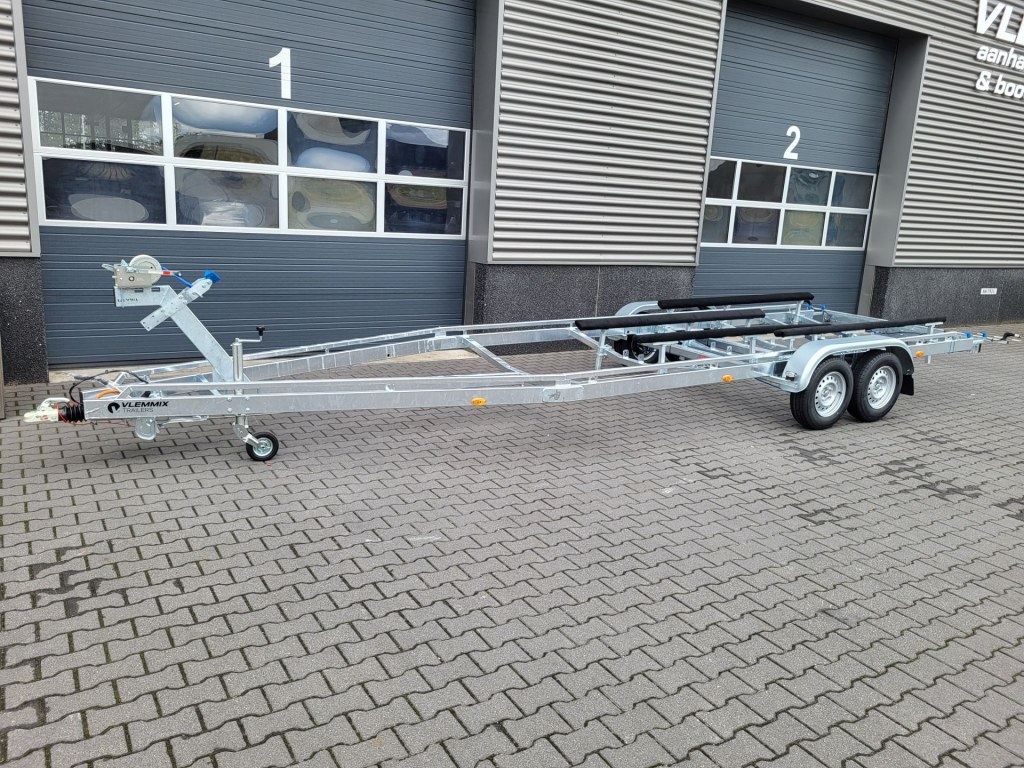 Remorque à poutres Vlemmix 10m 2×1800 kg