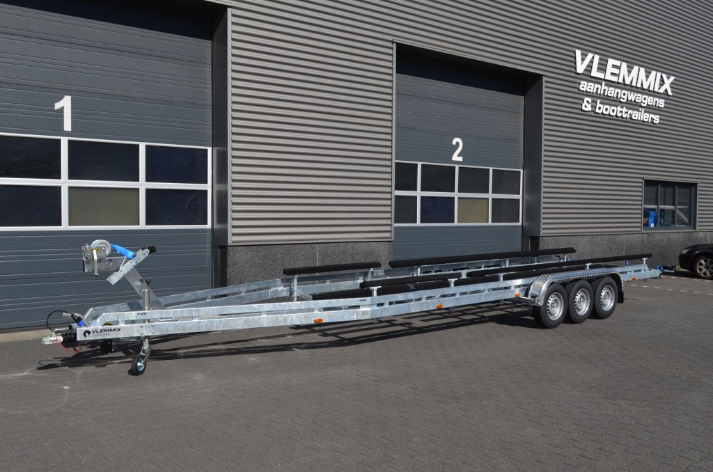 Remorque à poutres Vlemmix 10m 3×1350 kg