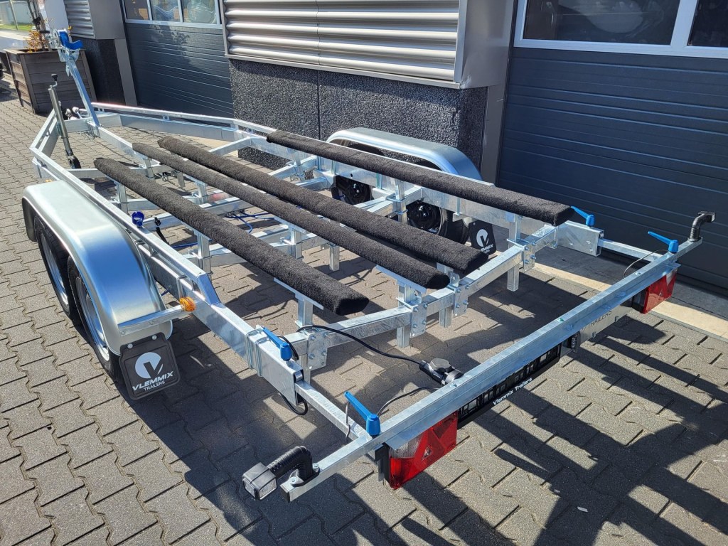 Remorque à poutres Vlemmix 6,3m 2×1350 kg