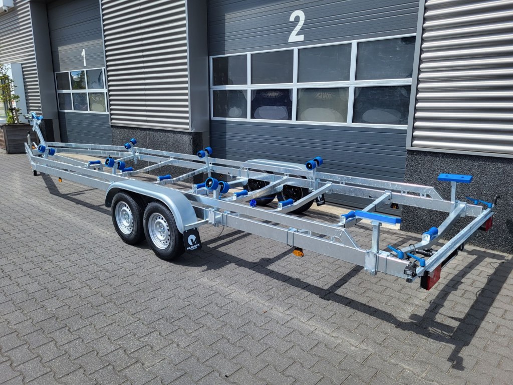 Remorque bateau Vlemmix 10 m 2×1800 kg