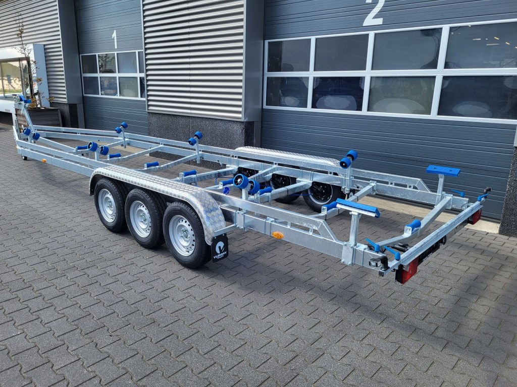 Remorque bateau Vlemmix 10 m 3×1350 kg