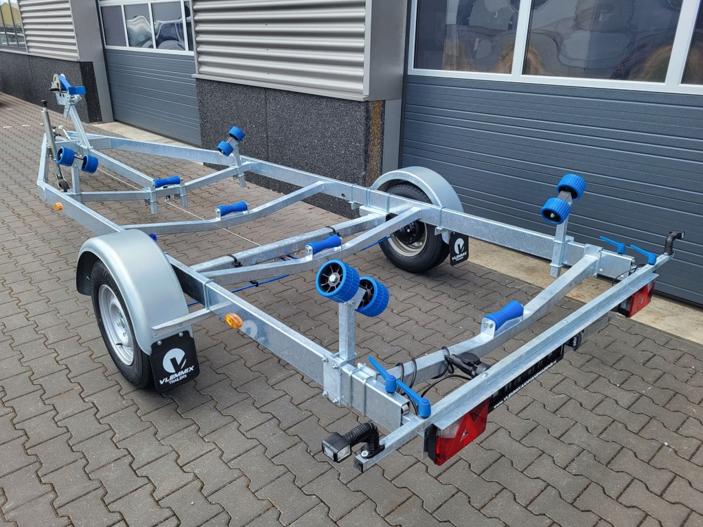 Remorque bateau Vlemmix 6,3 m 1×1350 kg