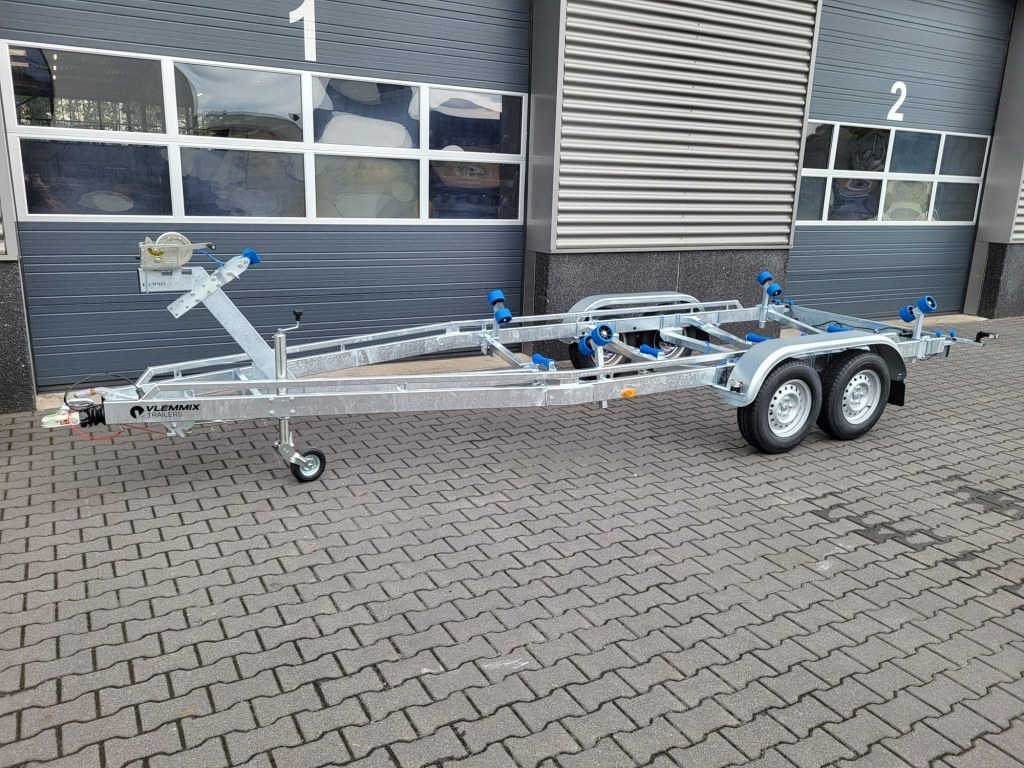 Remorque bateau Vlemmix 6,3m 2×1350 kg