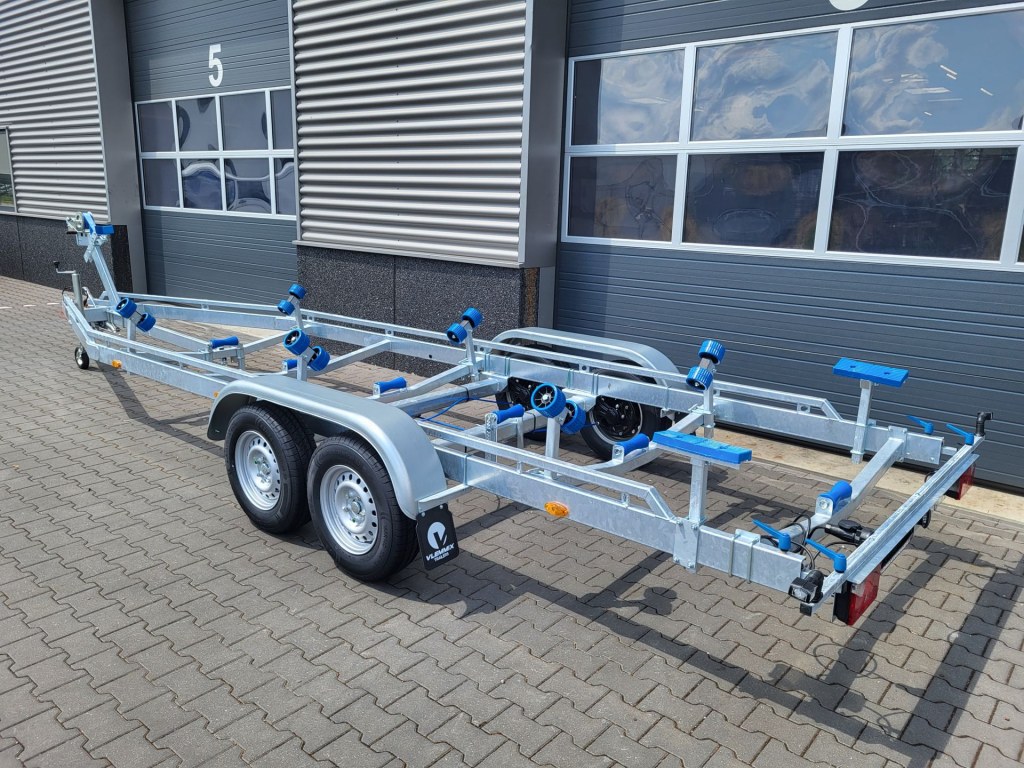 Remorque bateau Vlemmix 7,8 m 2×1500 kg