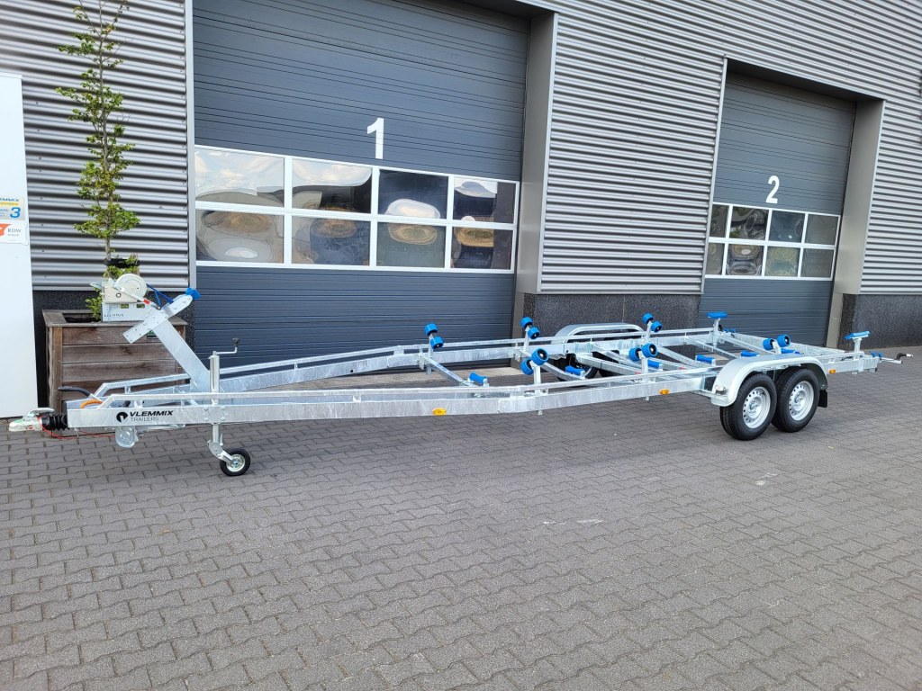 Remorque bateau Vlemmix 8,4 m 2×1500 kg