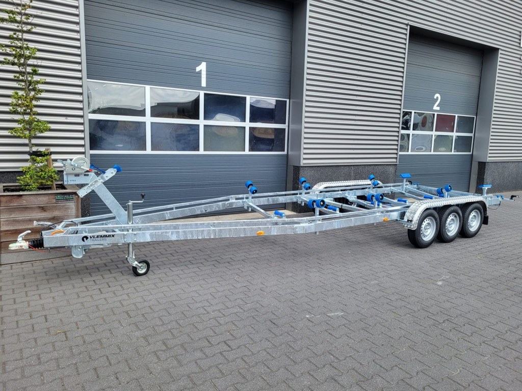 Remorque bateau Vlemmix 8,4 m 3×1350 kg