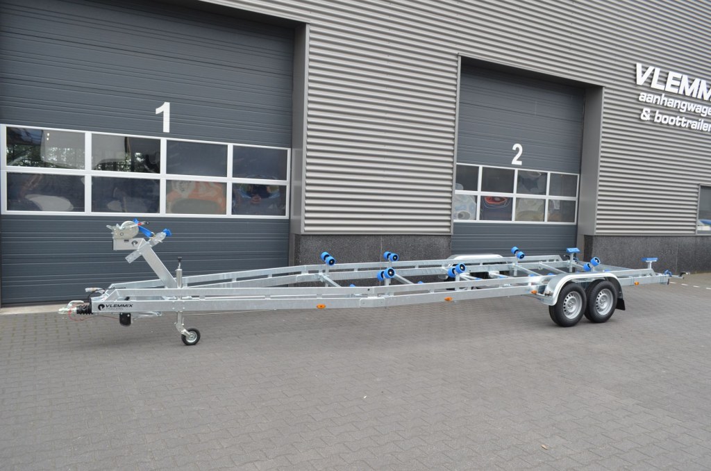 Remorque bateau Vlemmix 9,2m 2×1800 kg