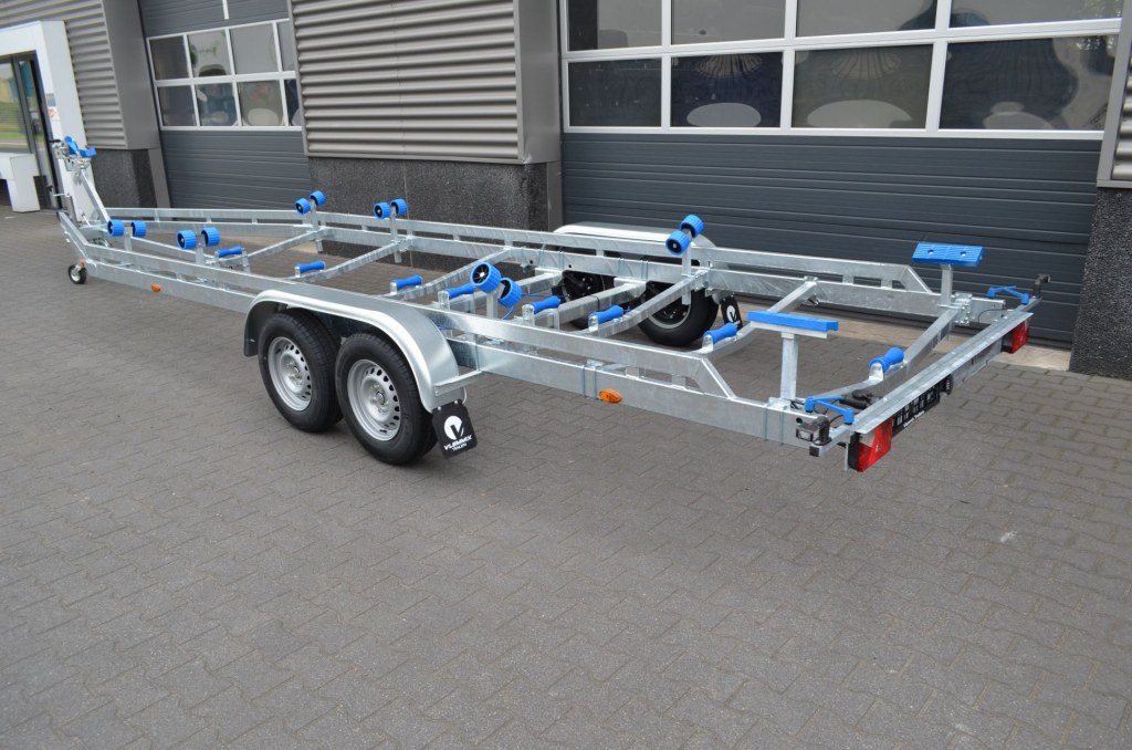 Remorque bateau Vlemmix 9,2m 2×1800 kg