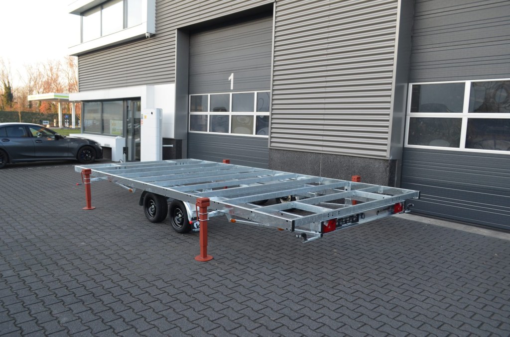 Remorque plateau détachable Vlemmix 300 1×1800 kg – 3 m de large