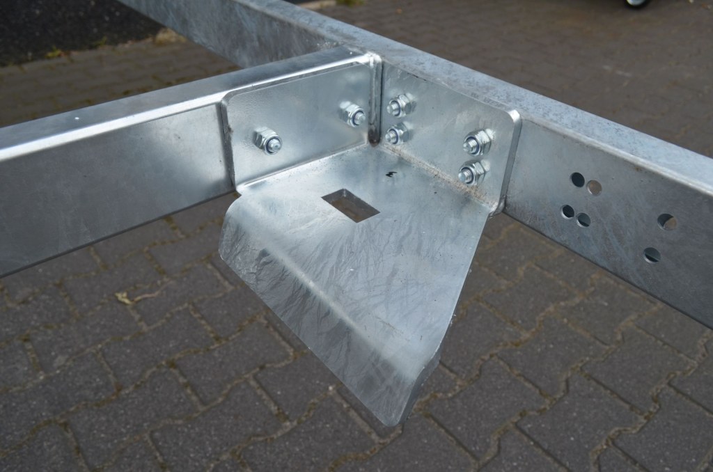 Remorque plateau détachable Vlemmix 300 1×1800 kg – 3 m de large