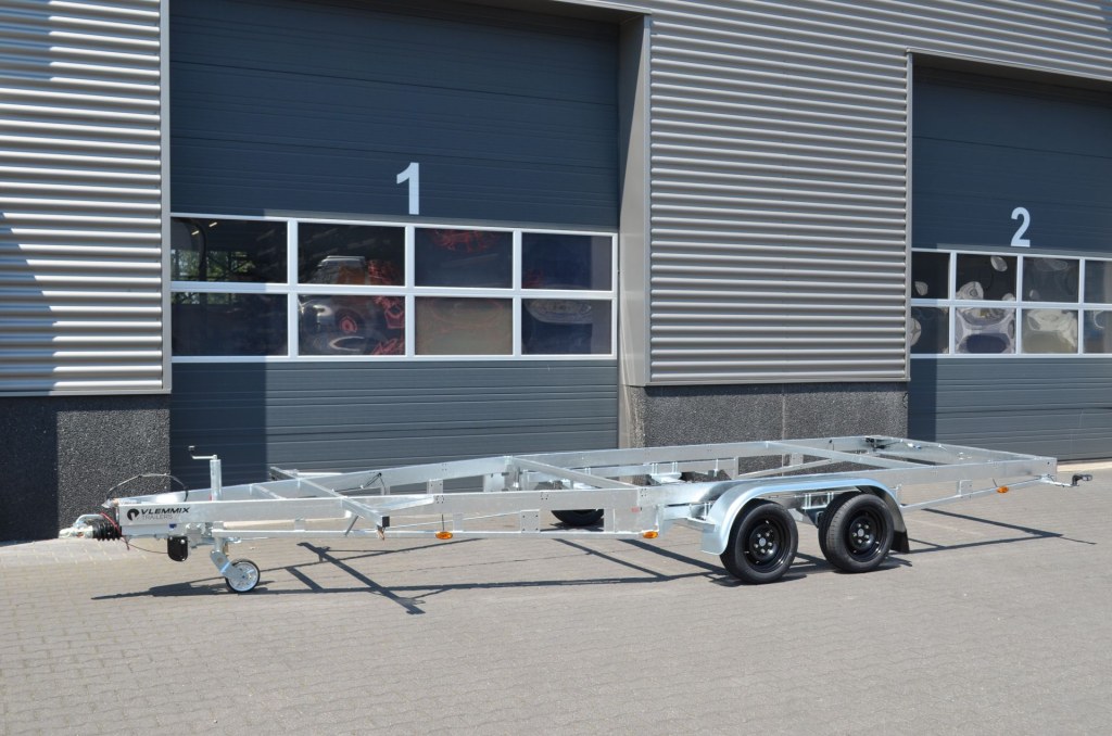 Remorque plateau détachable Vlemmix 300 2×1350 kg