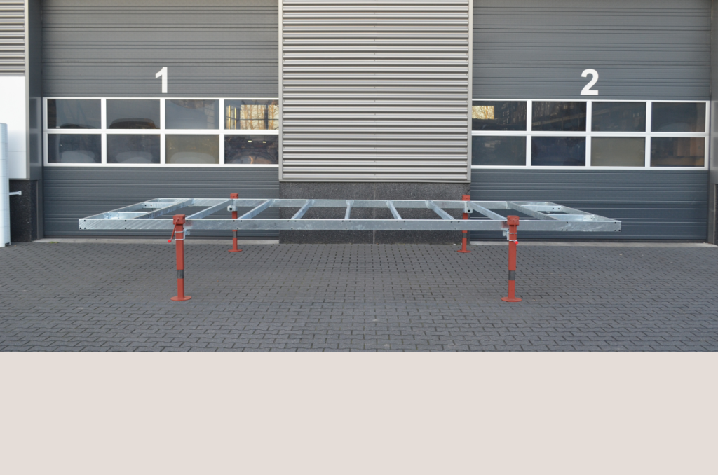 Remorque plateau détachable Vlemmix 300 plateau – 3 m de large