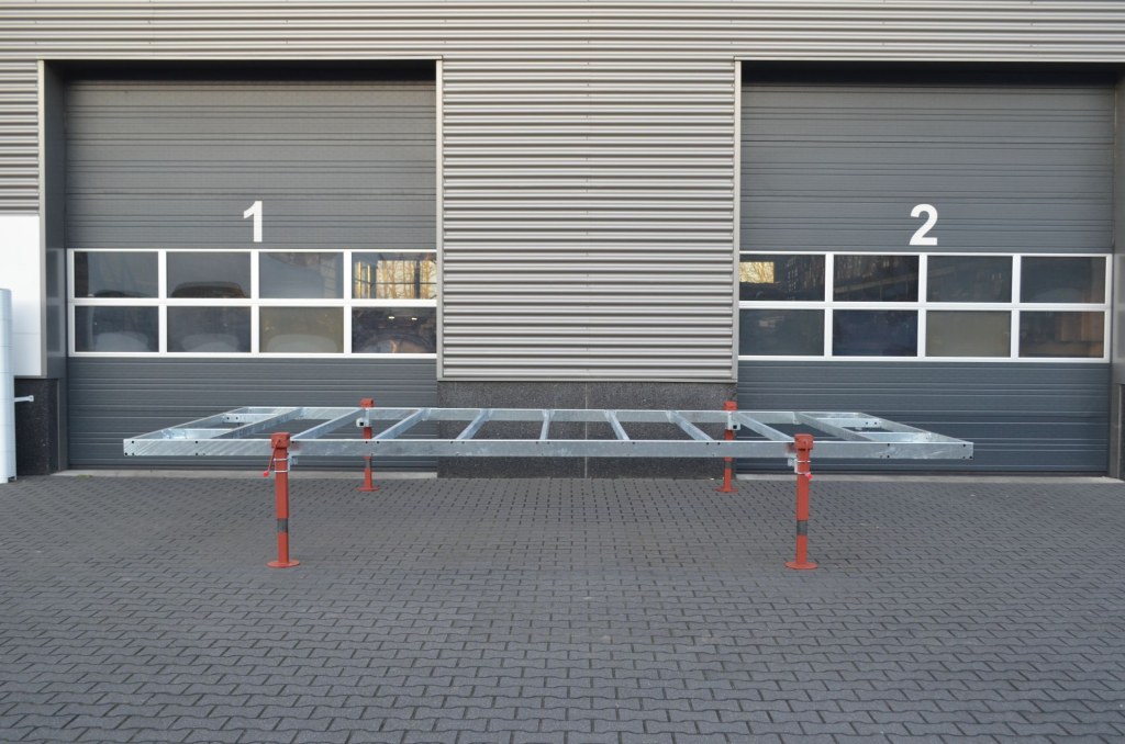 Remorque plateau détachable Vlemmix 300 plateau – 3 m de large