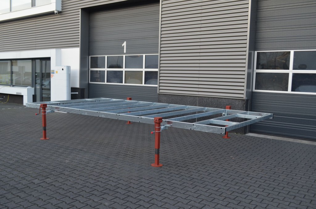 Remorque plateau détachable Vlemmix 300 plateau – 3 m de large